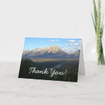 Jackson Hole Mountains Thank You Card
