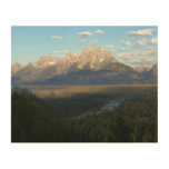 Jackson Hole Mountains Wood Wall Art