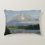 Jackson Hole River at Grand Teton National Park Accent Pillow