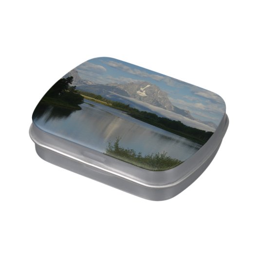 Jackson Hole River at Grand Teton National Park Candy Tin (Side)