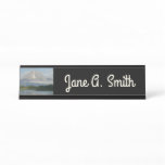Jackson Hole River at Grand Teton National Park Desk Name Plate