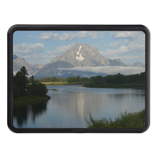 Jackson Hole River at Grand Teton National Park Hitch Cover (Front)