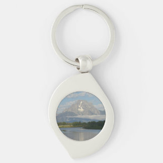 Jackson Hole River at Grand Teton National Park Keychain