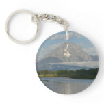 Jackson Hole River at Grand Teton National Park Keychain