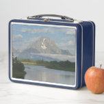 Jackson Hole River at Grand Teton National Park Metal Lunch Box