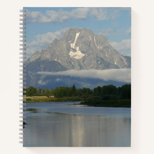 Jackson Hole River at Grand Teton National Park Notebook (Front)