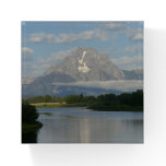 Jackson Hole River at Grand Teton National Park Paperweight