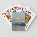 Jackson Hole River at Grand Teton National Park Playing Cards
