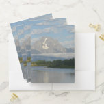 Jackson Hole River at Grand Teton National Park Pocket Folder