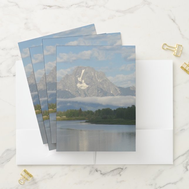Jackson Hole River at Grand Teton National Park Pocket Folder (In Situ)