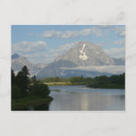 Jackson Hole River at Grand Teton National Park Postcard