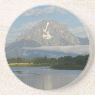 Jackson Hole River at Grand Teton National Park Sandstone Coaster
