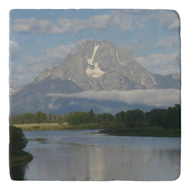 Jackson Hole River at Grand Teton National Park Trivet (Front)