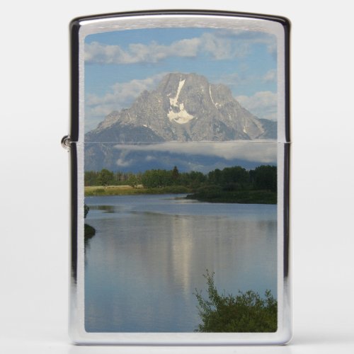 Jackson Hole River at Grand Teton National Park Zippo Lighter