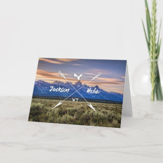 Jackson Hole Series 02 Greeting Card