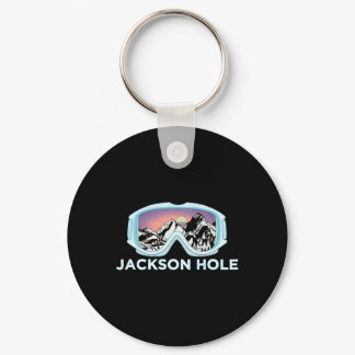 Jackson Hole Ski Design Jackson Hole  Keychain