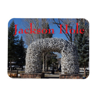 Jackson Hole Wyoming Antler Arches Magnet