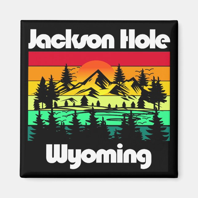 Jackson Hole Wyoming Magnet (Front)
