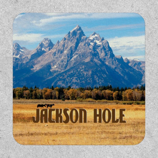 Jackson Hole Wyoming Patch (Front)