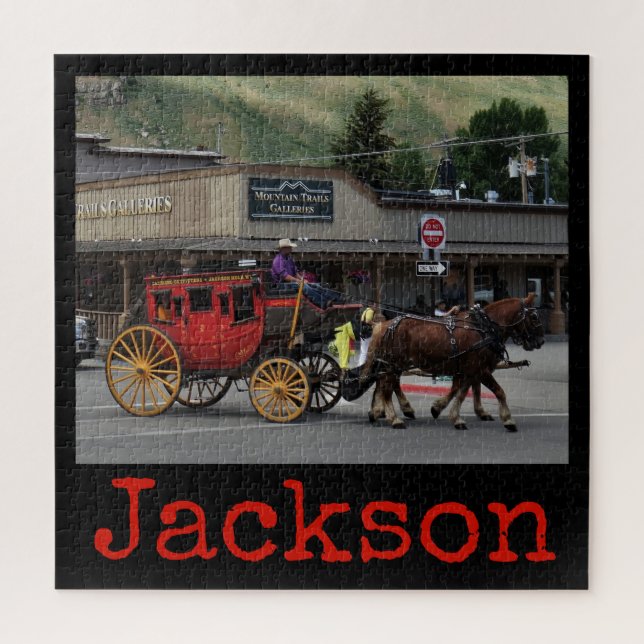 Jackson Hole Wyoming Puzzle (Vertical)