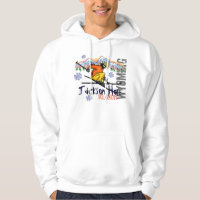 Jackson Hole Wyoming ski elevation hoodie