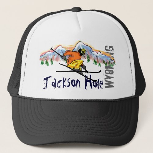 Jackson Hole Wyoming ski hat