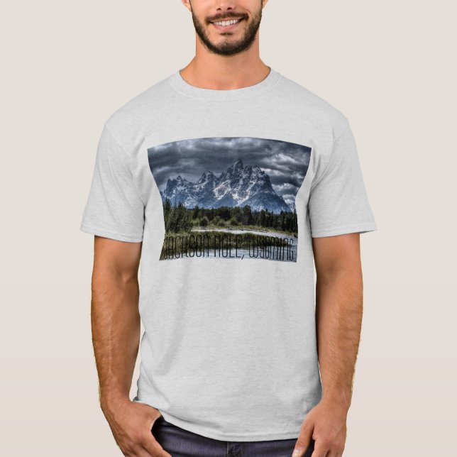 Jackson Hole, Wyoming T-Shirt (Front)