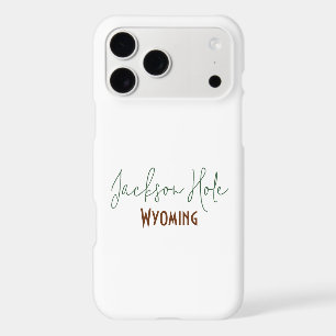 Jackson Hole, Wyoming Travel Souvenir iPhone 17 Pro Max Case