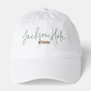 Jackson Hole, Wyoming Travel Souvenir Hat