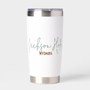 Jackson Hole, Wyoming Travel Souvenir Insulated Tumbler