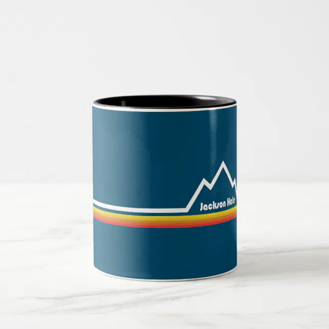 Jackson Hole Wyoming TwoTone Coffee Mug Zazzle