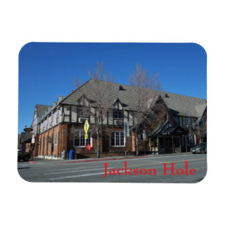 Jackson Hole Wyoming Wort Hotel Magnet