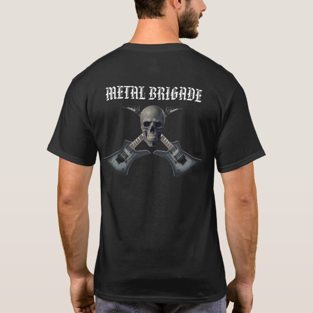 Jackson Kelly Guitar Metal Brigade Shirt (Back)