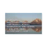 Jackson Lake Dam Reflection in Grand Teton Park Business Card