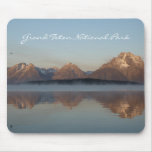 Jackson Lake Dam Reflection in Grand Teton Park Mouse Pad