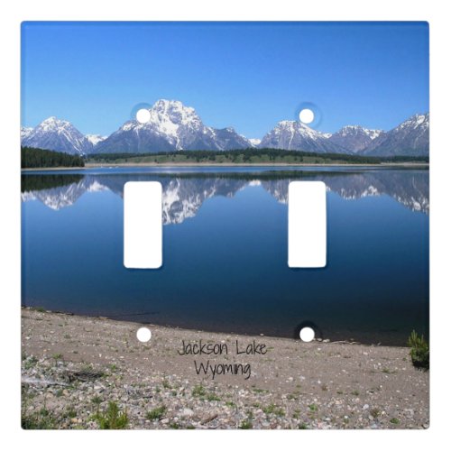 Jackson Lake Wyoming Light Switch Cover