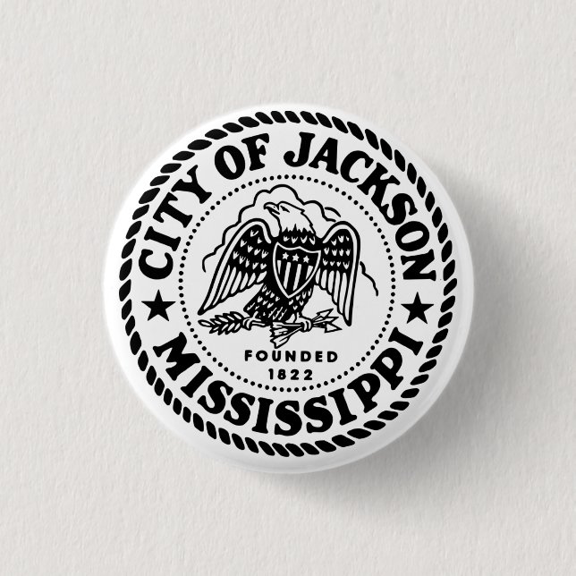 Jackson Mississippi Button (Front)