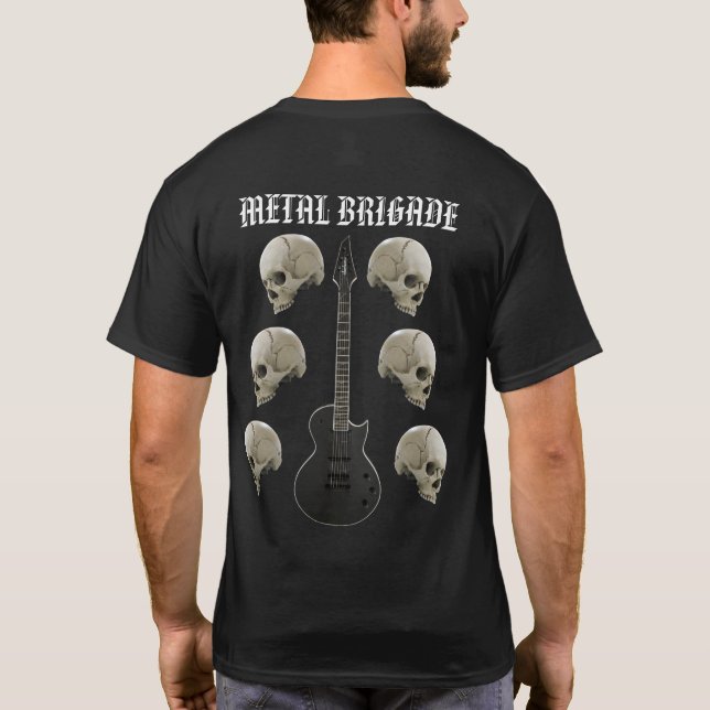 Jackson Monarkh Guitar Metal Brigade Shirt (Back)