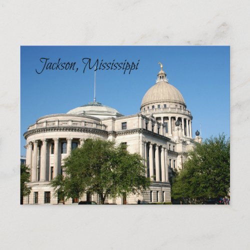 Jackson MS Postcard