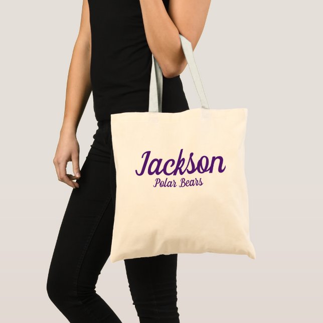 Jackson Polar BearsSchool Massillon, Ohio Tote (Front (Product))