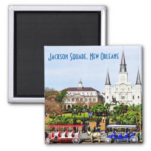 Jackson Square New Orleans Magnet