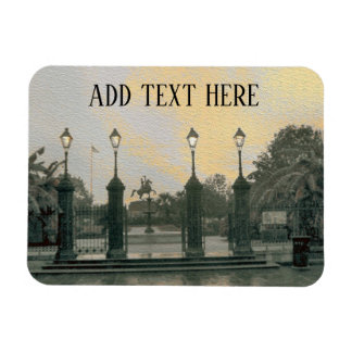 Jackson Square New Orleans Magnet, add text Magnet