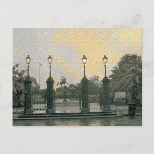 Jackson Square New Orleans Postcard