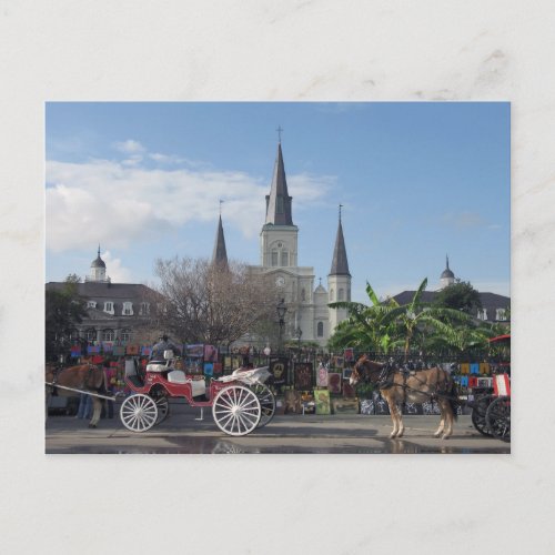 Jackson Square_New Orleans Postcard