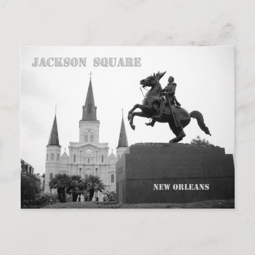 Jackson Square New Orleans Postcard