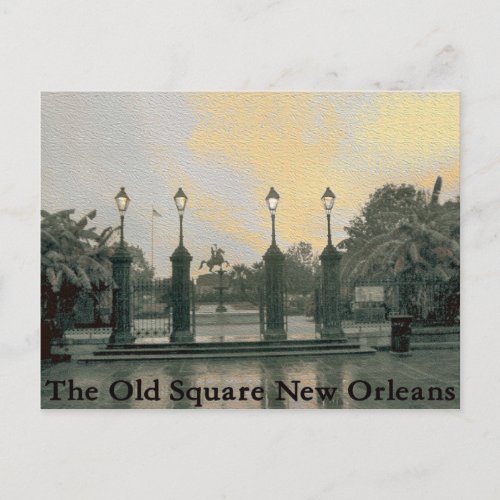 Jackson Square New Orleans Postcard