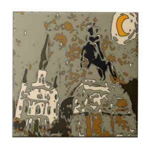 Jackson Square Night Tile