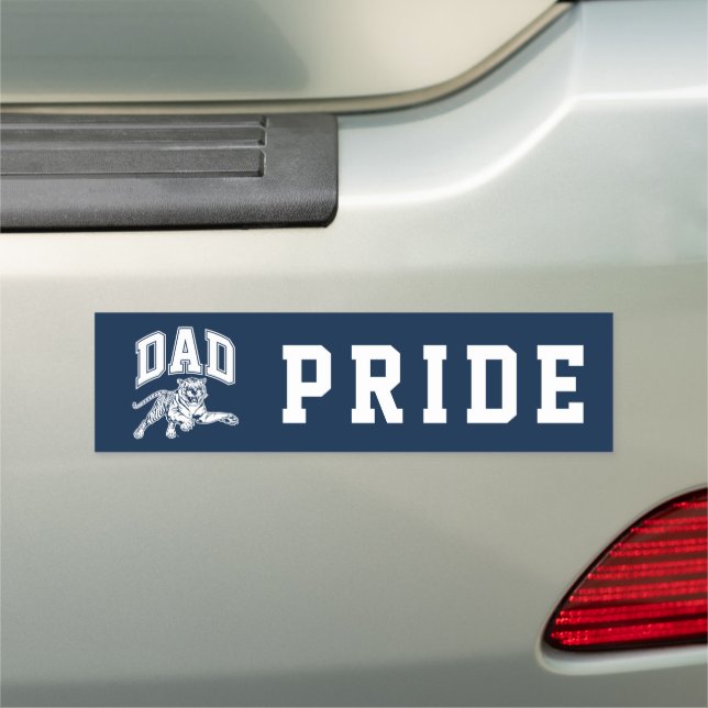 Jackson State Dad Car Magnet (In Situ)