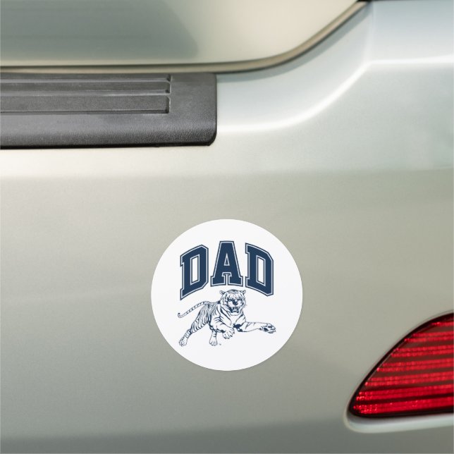 Jackson State Dad Car Magnet (In Situ)