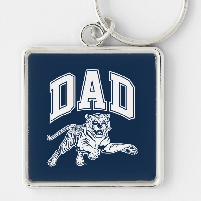Jackson State Dad Keychain (Front)